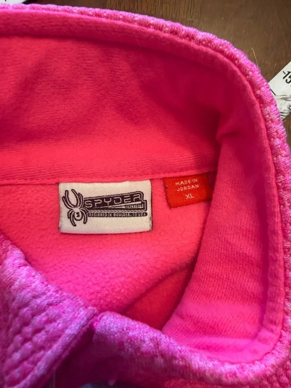 Girls  Hot Pink Full-Zip Jacket XL (BK4)